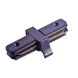 Соединитель для трека прямой черный TRKPB