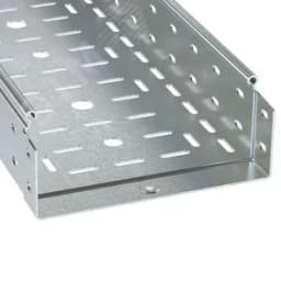 Лоток перфорированный 600х80 L=3000мм толщина 1.2мм цинк-ламельный DKC