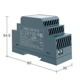 Сетевой адаптер MeanWell 14В 1.5А DIN EctoControl