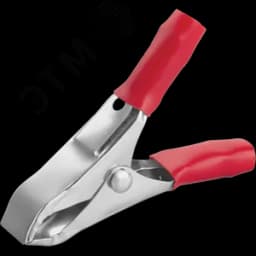 Зажим ОНЛАЙТ 80 857 OAC-10A-50-R25 (крокодил, крас, 10 А, упаковка 25шт)