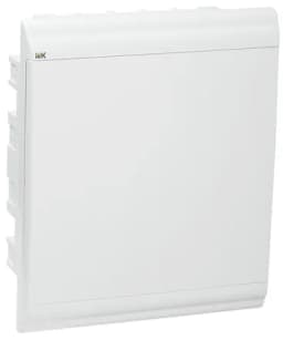 PRIME Корпус пластиковый ЩРВ-П-24 белый/белая дверь IP41 IEK (10 шт/уп) (MKP82-V-24-WD-41-10)