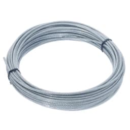 Трос стальной в оплетке ПВХ М2/3мм (уп.10м) подвес СТРОЙМЕТИЗ 4150041