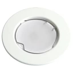 Светильник потолочный встраиваемый Feron DL10 MR16 50W G53 белый матовый 48463