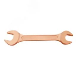 Ключ гаечный рожковый двусторонний 27х30 искробезопасный сплав BeCu