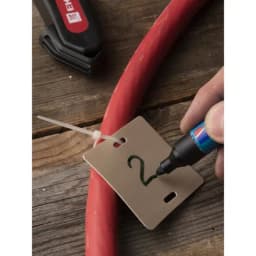 Бирка маркировочная мягкая У-134М (большой квадрат) (уп.100шт) PROxima EKF mm-134-bs