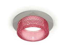 Комплект встраиваемого светильника с композитным хрусталем Ambrella Light XC6514042