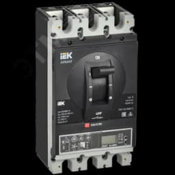 Выключатель автоматический в литом корпусе ARMAT 3P типоразмер H 100кА 400А расцепитель электронный продвинутый