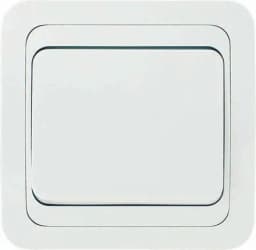 Переключатель проходной 1-кл. СП Mimoza 10А IP20 бел./бел. Makel 12005