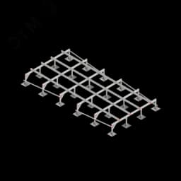 Опорная конструкция для установки оборудования TECHNORAPTOR STEELFOOT 2500х5000 HD КМ-профиль