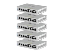 Комплект коммутаторов Ubiquiti US-8-60W 5-pack
