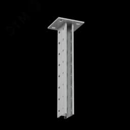 Страт-стойка двойная усиленная 41х41 L1600 мм s:2,5 (тройная перфорация) HD85 КМ-профиль