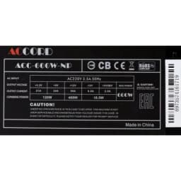 Блок питания 600W ACC-600-NP Accord