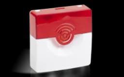 Оповещатель Рубеж ОПОП 124-7 12В (корпус бело/красный) Рубеж Rbz-226683