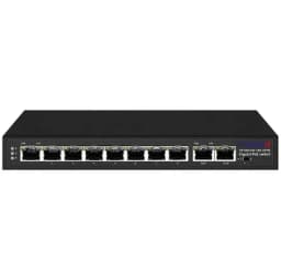 10 портовый неуправляемый коммутатор (8 PoE) TR-NS1410-120-8POE Trassir
