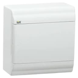 PRIME Корпус пластиковый ЩРН-П-6 белый/белая дверь IP41 IEK (20 шт/уп) (MKP82-N-06-WD-41-20)