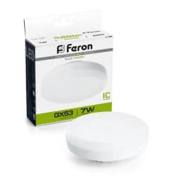 Лампа светодиодная Feron LB451 GX53 7W 4000K 25828
