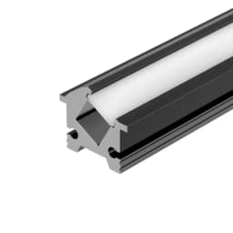 Профиль SLBEVELH12F132000 ANOD BLACK Arlight Алюминий 043749