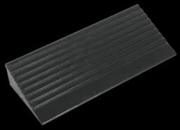 Съезд с бордюра резиновый СР-100-1 ЧЕРНЫЙ средняя часть 0,6х0,1х0,25м