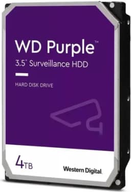 Жесткий диск объемом HDD 4 Тб с буферной памятью 256 Мб Purple 4Tb WD43PURZ WD