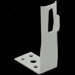 Держатель проводника круглого 6-8мм угловой h=80мм нержавеющая сталь IEK