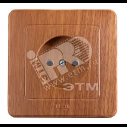 Розетка скрытая дуб РС16-301-05 HEGEL