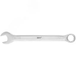 Ключ комбинированный усиленный "Гранд", CrV, холодный штамп 18 мм 63288 FIT