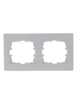 Рамка 2-м Karina горизонт. бел. LEZARD 707-0200-147