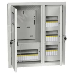 Щит учетно-распределительный встраиваемый ЩУРв-3/30зо-1 с окном с замком УХЛ3 IP31