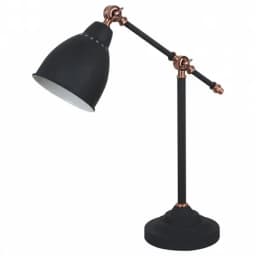 Настольная лампа офисная Arte Lamp Braccio A2054LT1BK