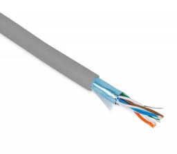 Кабель витая пара Hyperline FUTP4-C5E-P26-IN-PVC-GY-305 (305 м)