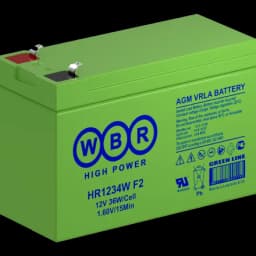 Аккумулятор WBR 12V 9Ah HR1234W