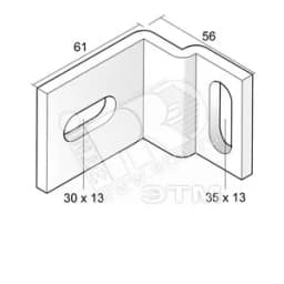Скоба крепежная IPN Вергокан Россия