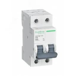 Выключатель автоматический двухполюсный 10А С 4.5kA 230В City9 Set