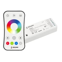 INTELLIGENT ARLIGHT Диммер SMARTSETPWM10452RGBWSUF White 1224V 4x4A ПДУ RING 10кн 24G IARL IP20 Пластик 5 лет 036187