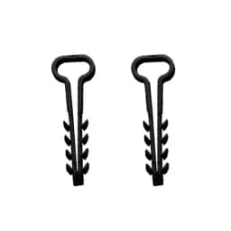 Дюбель-хомут для плоского кабеля 5-10мм черн. (уп.100шт) TOKOV ELECTRIC TKE-DH-5-10-PK-C05