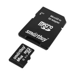Карта памяти 64GB SB64GBSDCL10-01 SmartBuy