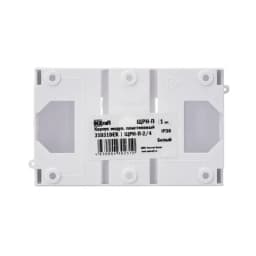 Корпус навесной ЩРН-П-2/4 12.5х7.8х5.8 2-4мод. IP30 пластик. бел. DEKraft 31031DEK