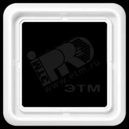 Рамка 1 пост универсальная белая