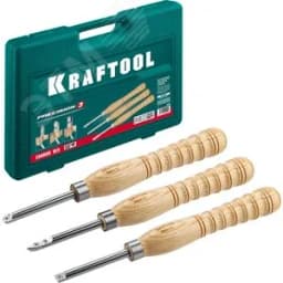 Набор ручных резцов по дереву Precision-3 3 предм.