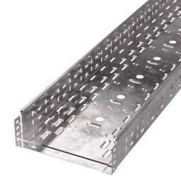 Лоток перфорированный Стандарт 300х100х3000 (1,0 мм) (6 м/уп) Промрукав