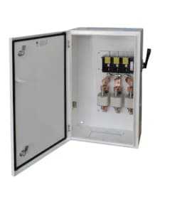 Ящик силовой с рубильником и предохранителем ЯРП-400-IP54-У3-Узола