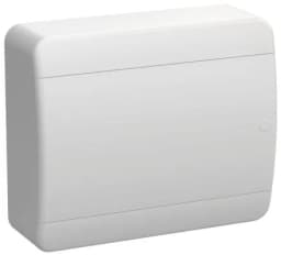 Корпус ЩРН-П-12 TEKFOR IP41 бел. дверь пластик. IEK TF5-KP13-N-12-41-K01-K01