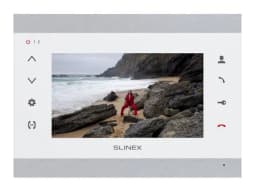 Монитор видеодомофона 7" TFT 1024х600 SL-07N Cloud (с Wi-Fi), белый Slinex