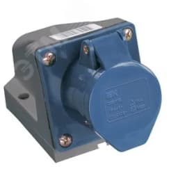 Розетка кабельная 32А 2Р+E IР44 на поверхность 250В 123