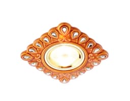 Встраиваемый точечный светильник MR16 из керамики Ambrella Light D5550 SBCL