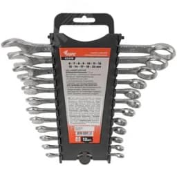 Ключи комбинированные в пластиковом держателе, набор 12 шт (6-22 мм) FIT