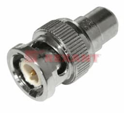 ПЕРЕХОД штекер BNC - гнездо RCA тюльпан (50шт/уп) REXANT 05-3202