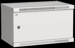 ITK Шкаф LINEA WE 6U 550x350мм дверь металл серый (LWE3-06U53-MF)