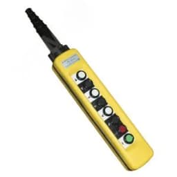 Пост кнопочный ПКТ-66ПС У2, IP65, 2 скорости, кнопка Пуск с фиксацией, вверх, вниз, влево, вправо, вперёд, назад, 13NO+1NC