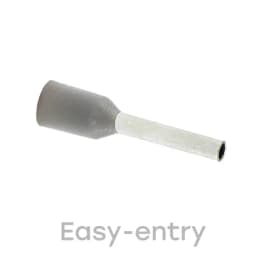 Наконечник штыревой втулочный изолированный НШвИ 0,75-8 (50шт.) EKF PROxima (nhvi-0.75-8)